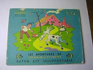 Seller image for Les aventures de Sylvain et Sylvette No 24, Raton est insupportable for sale by Antiquariat Fuchseck