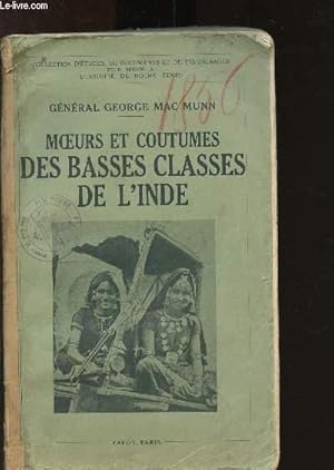 Seller image for Moeurs et coutumes des basses classes de l'Inde for sale by Le-Livre