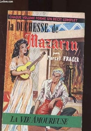 Imagen del vendedor de La duchesse de Mazarin a la venta por Le-Livre