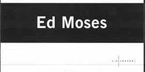 Seller image for Ed Moses: New Work, ?Elpoep Ebolg.? 22 June - 20 July, 1996 [Exhibition brochure]. for sale by Wittenborn Art Books