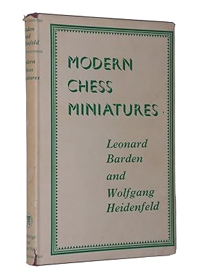 Image du vendeur pour Modern Chess Miniatures mis en vente par Bowman Books