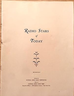 Radio Stars of Today