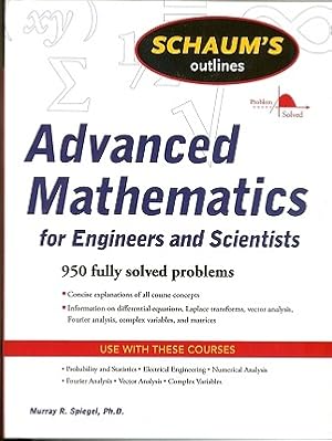 Imagen del vendedor de Schaum's Outline of Advanced Mathematics for Engineers and Scientists (Paperback or Softback) a la venta por BargainBookStores