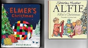 Immagine del venditore per Elmer's Christmas (Elmer Series). & Alfie's Christmas venduto da Books Authors Titles