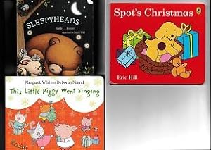 Spot's Christmas. & Sleepyheads. & This Little Piggy Went Singing