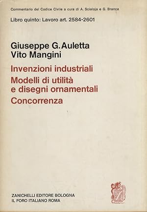 Immagine del venditore per Delle invenzioni industriali. Dei modelli di utilit e dei disegni ornamentali. Della concorrenza. Art. 2584-2601. Seconda edizione. venduto da Libreria Oreste Gozzini snc