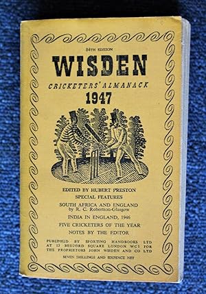 Seller image for Wisden Cricketers' Almanack 1947 (84th edition) for sale by Trumpington Fine Books Limited