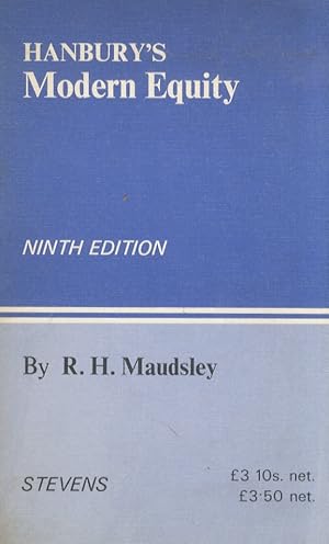 Modern Equity [.] Ninth Edition [.].