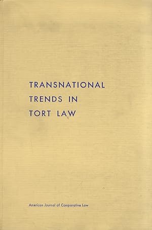 AMERICAN (THE) Journal of Comparative Law. Volume XVIII. 1970. Number 1. [Contents: Transnational...