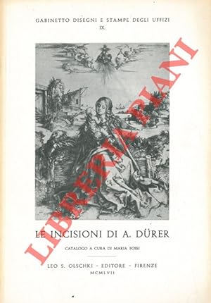Le incisioni di A. Durer. Catalogo.