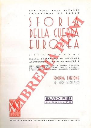 Storia della guerra europea.