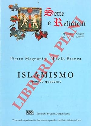 Seller image for Islamismo. Secondo quaderno. for sale by Libreria Piani