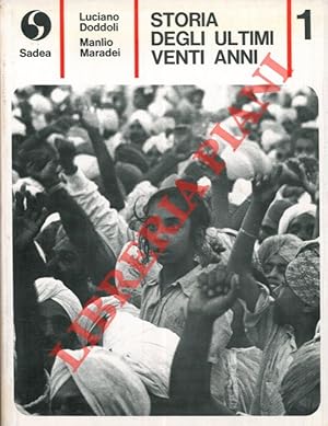 Bild des Verkufers fr Storia degli ultimi vent'anni. zum Verkauf von Libreria Piani