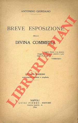 Breve esposizione della Divina Commedia.