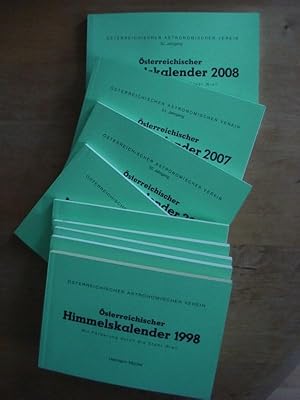 Österreichischer Himmelskalender - 9 Einzelbände