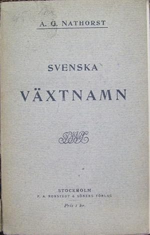 Svenska Vaxtnamn