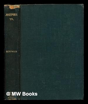 Seller image for Josephus / by Norman Bentwich for sale by MW Books
