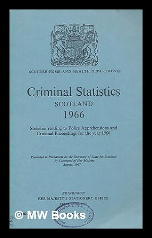 Seller image for Criminal statistics, Scotland, 1966 : statistics relating to crime and criminal proceedings . / Scottish Home and Health Department for sale by MW Books