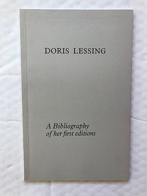 Bild des Verkufers fr Doris Lessing. A Bibliography of her First Editions zum Verkauf von David Kenyon