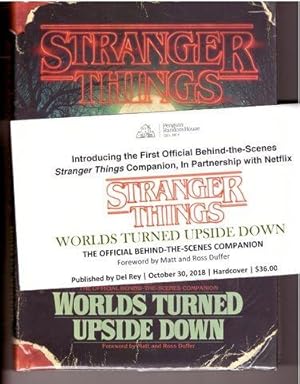 Stranger Things Worlds Turned Upside Down Review Copy-In Hand Ready to Ship by Matt and Ross Duffer