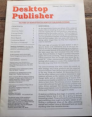 Desktop Publisher volume 2 no.11 November 1987