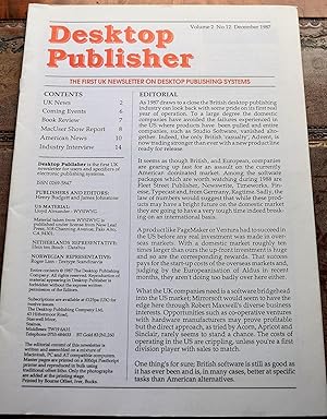 Desktop Publisher volume 2 no.12 December 1987