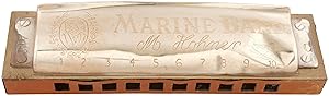 Oversized Replica Marine Band Harmonica