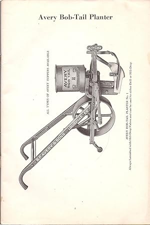 Avery Walking Planters and Attachments SalesCatalogue 1920 to 1930 rp