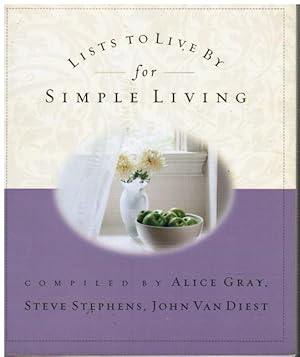 Seller image for Lists to Live by for Simple Living for sale by Bookshop Baltimore