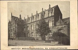 Seller image for Ansichtskarte / Postkarte Etterbeek Brssel Belgien, Institut Medico Chirurgical du Cinquantenaire, vue extrieure for sale by akpool GmbH