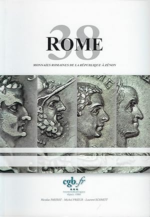 Seller image for Vente  prix marqus. Rome 38. Monnaies romaines de la Rpublique  Znon for sale by Librairie Archaion