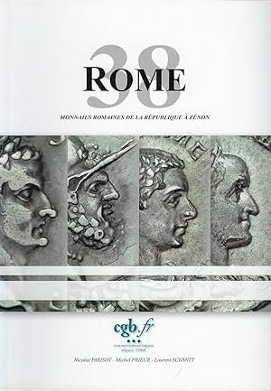 Bild des Verkufers fr Vente  prix marqus. Rome 38. Monnaies romaines de la Rpublique  Znon zum Verkauf von Librairie Archaion