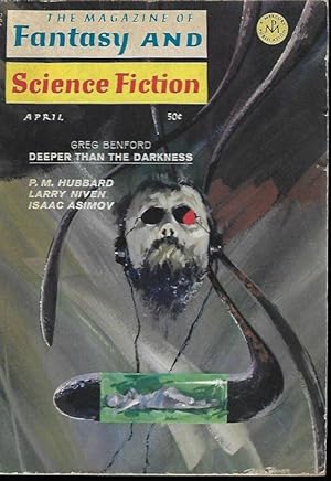 Imagen del vendedor de The Magazine of FANTASY AND SCIENCE FICTION (F&SF): April, Apr. 1969 a la venta por Books from the Crypt