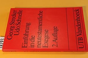 Imagen del vendedor de Einfhrung in die neutestamentliche Exegese. 2. Auflage (UTB 1253) a la venta por Antiquariat Tintentraum