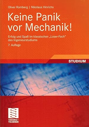 Seller image for Keine Panik vor Mechanik!: Erfolg und Spa im klassischen "Loser-Fach" des Ingenieurstudiums for sale by Paderbuch e.Kfm. Inh. Ralf R. Eichmann