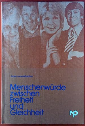 Image du vendeur pour Menschenwrde zwischen Freiheit und Gleichheit mis en vente par biblion2