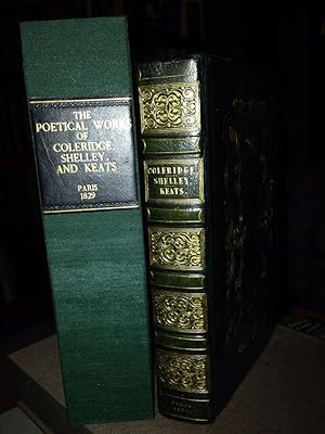 Imagen del vendedor de The Poetical Works of Coleridge, Shelley, and Keats a la venta por Reginald C. Williams Rare Books