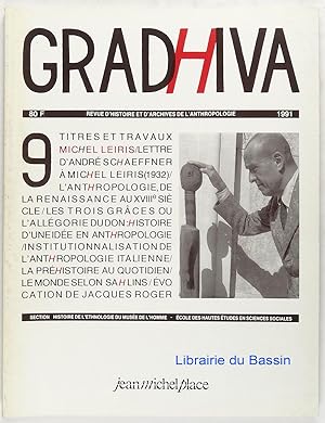 Image du vendeur pour Gradhiva n9 Titres et travaux Michel Leiris mis en vente par Librairie du Bassin