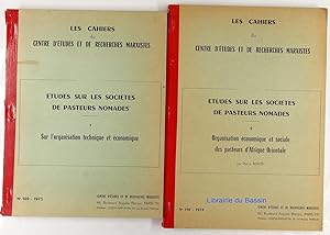 Etudes sur les sociétés de pasteurs nomades 2 volumes