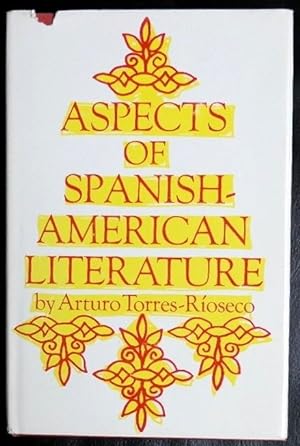 Bild des Verkufers fr Aspects of Spanish-American literature zum Verkauf von GuthrieBooks
