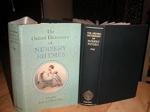 The Oxford Dictionary of Nursery Rhymes