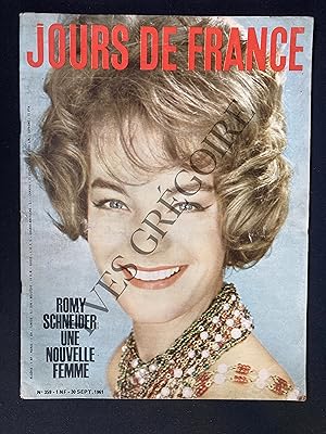 JOURS DE FRANCE-N°359-30 SEPTEMBRE 1961-ROMY SCHNEIDER