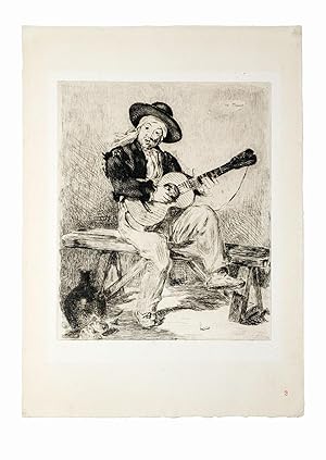 Image du vendeur pour Manet. Trente eaux-fortes originales mis en vente par PrPh Books