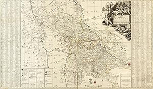 Imagen del vendedor de Sachsen. Amt Meien, Nossen, Oschatz & Wurzen. Schenk. Geographischer Entwurff derer Aemmter Meissen als Creys- Procuratur- Schul- und Stiffts- Ammt- benebst denen Aemmtern Nossen, Oschatz, und Wurtzen a la venta por GALERIE HIMMEL