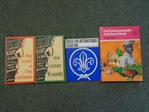 4 Volumes on International Scouting [contains: 'Boy Scouts in Five Continents', 'My Scout Friends...