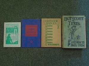 4 Volumes on Scout Tests and Badges [contains: 'The Gateway to all the Scout Tests', 'Scout Badge...