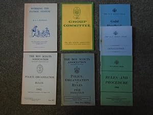 Seller image for Collection of Policy Booklets for Scouts [7 volumes] for sale by Keoghs Books