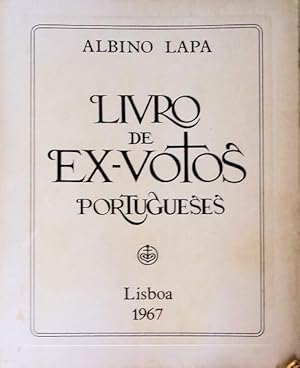 LIVRO DE EX-VOTOS PORTUGUESES.