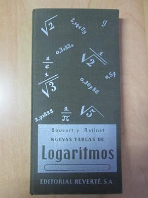 Imagen del vendedor de NUEVAS TABLAS DE LOGARITMOS CON CINCO DECIMALES. Tablas numricas-tablas trigonomtricas. Divisin centesimal, divisin sexagesi a la venta por LIBRERIA AZACAN