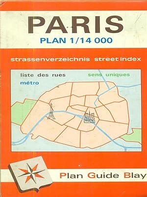 Paris. Plan 1/14 000